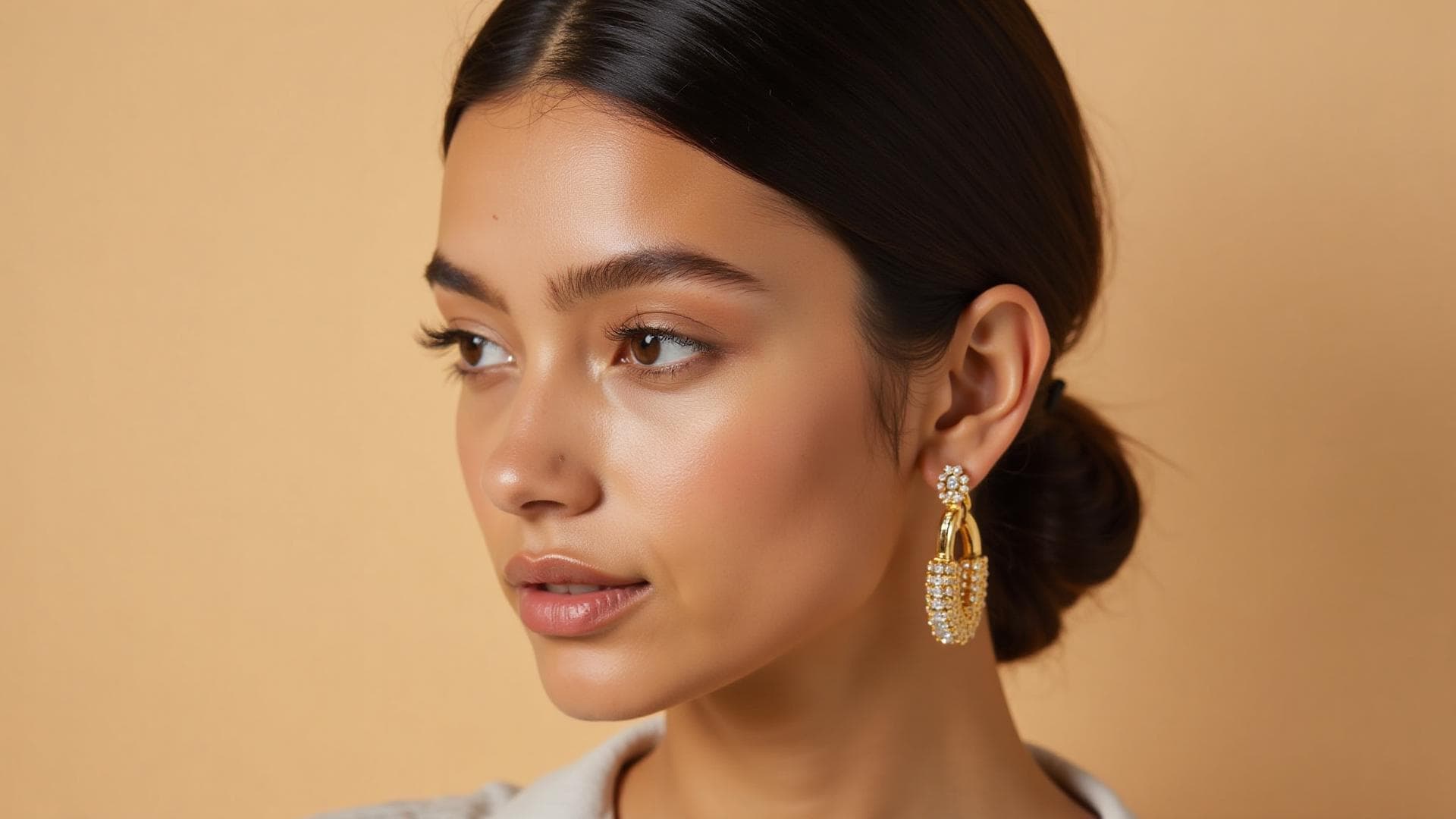 Luxury gold jewelry collection